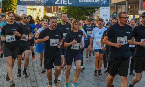 Gemeinsam am Start: ISAR Germany beim TARGOBANK Run